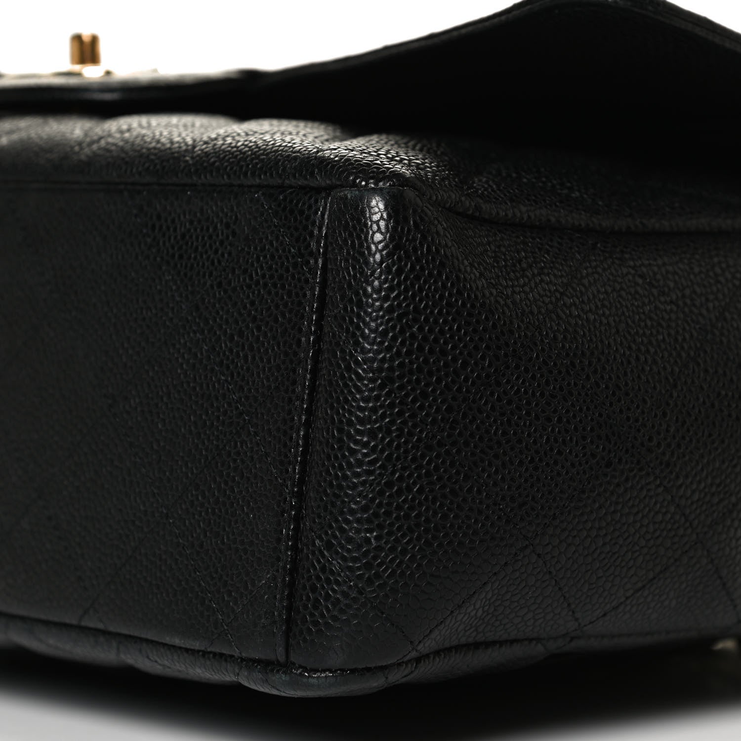 Chanel Caviar Quilted Maxi Double Flap Black 10 of 13