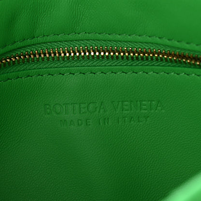Bottega Veneta Lambskin Maxi Intreccio Padded Chain Cassette Crossbody Bag Grass 6 of 9