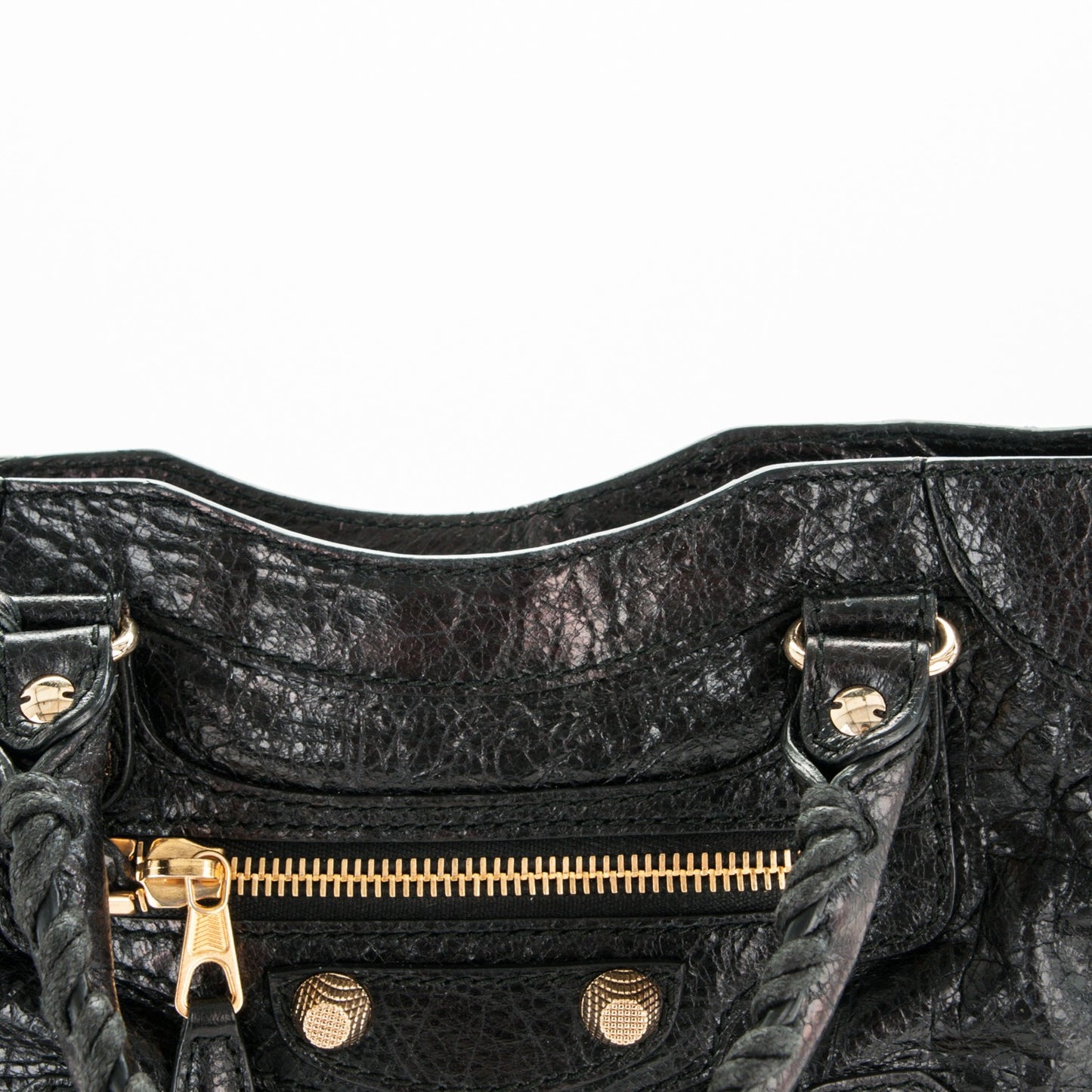 Agneau Giant 12 Gold Hardware Mini City Black