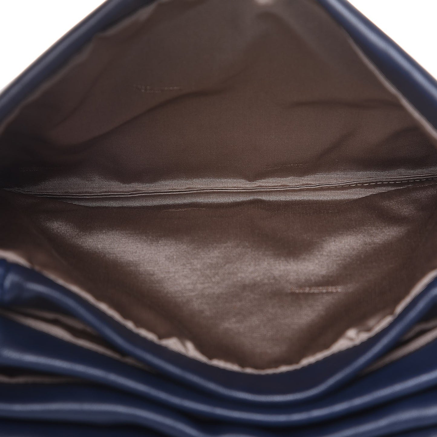 Lambskin Quilted Medium Sugar Flap Shoulder Bag Navy