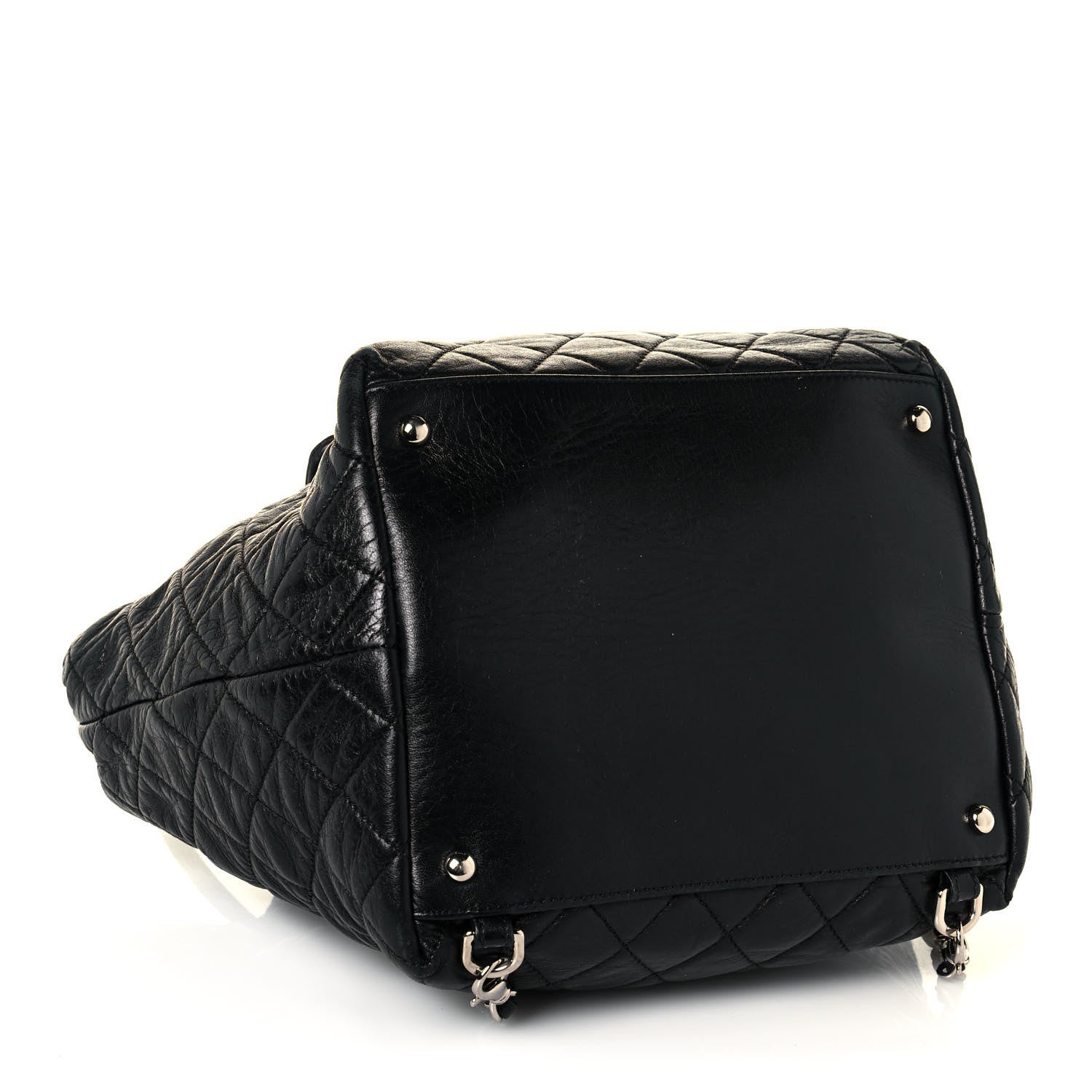 Chanel Lambskin Quilted Beijing Backpack Black 4 of 16