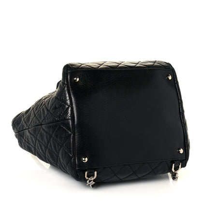 Chanel Lambskin Quilted Beijing Backpack Black 4 of 16