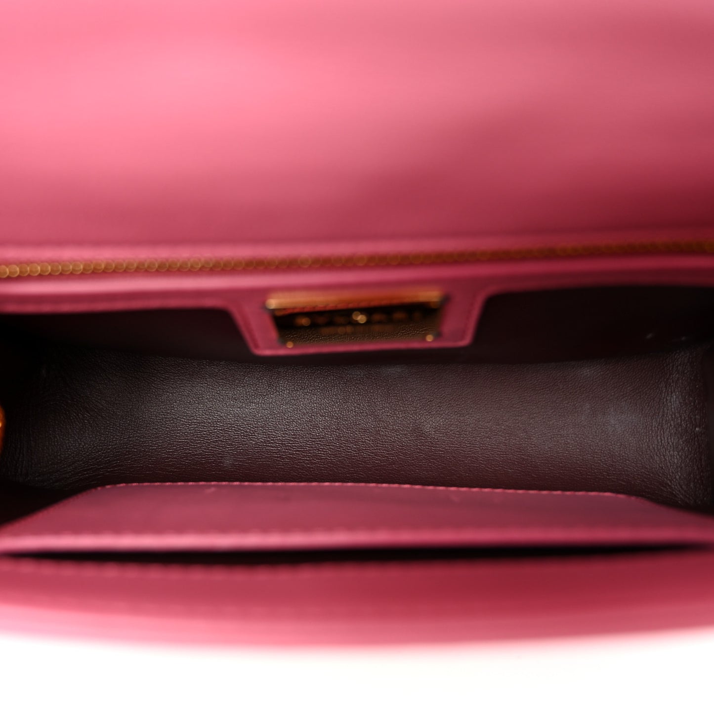 Calfskin Matelasse Mini Serpenti Cabochon Crossbody Bag Pink