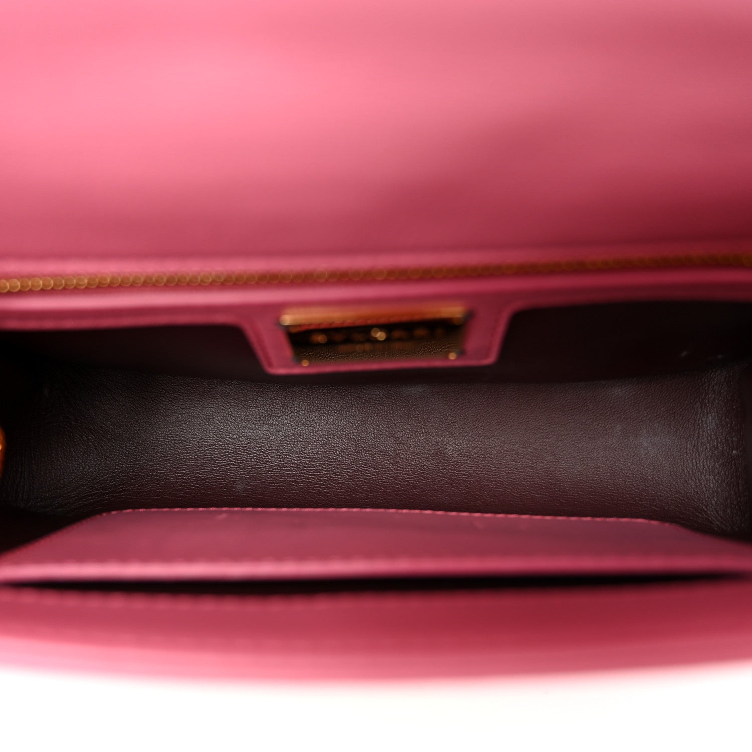 Bulgari Calfskin Matelasse Mini Serpenti Cabochon Crossbody Bag Pink 5 of 10