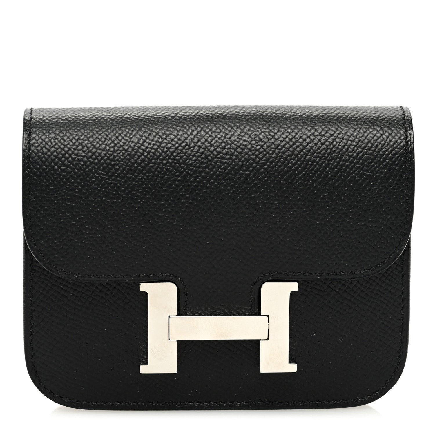 Hermes Epsom Constance Slim Wallet Black 1 of 9