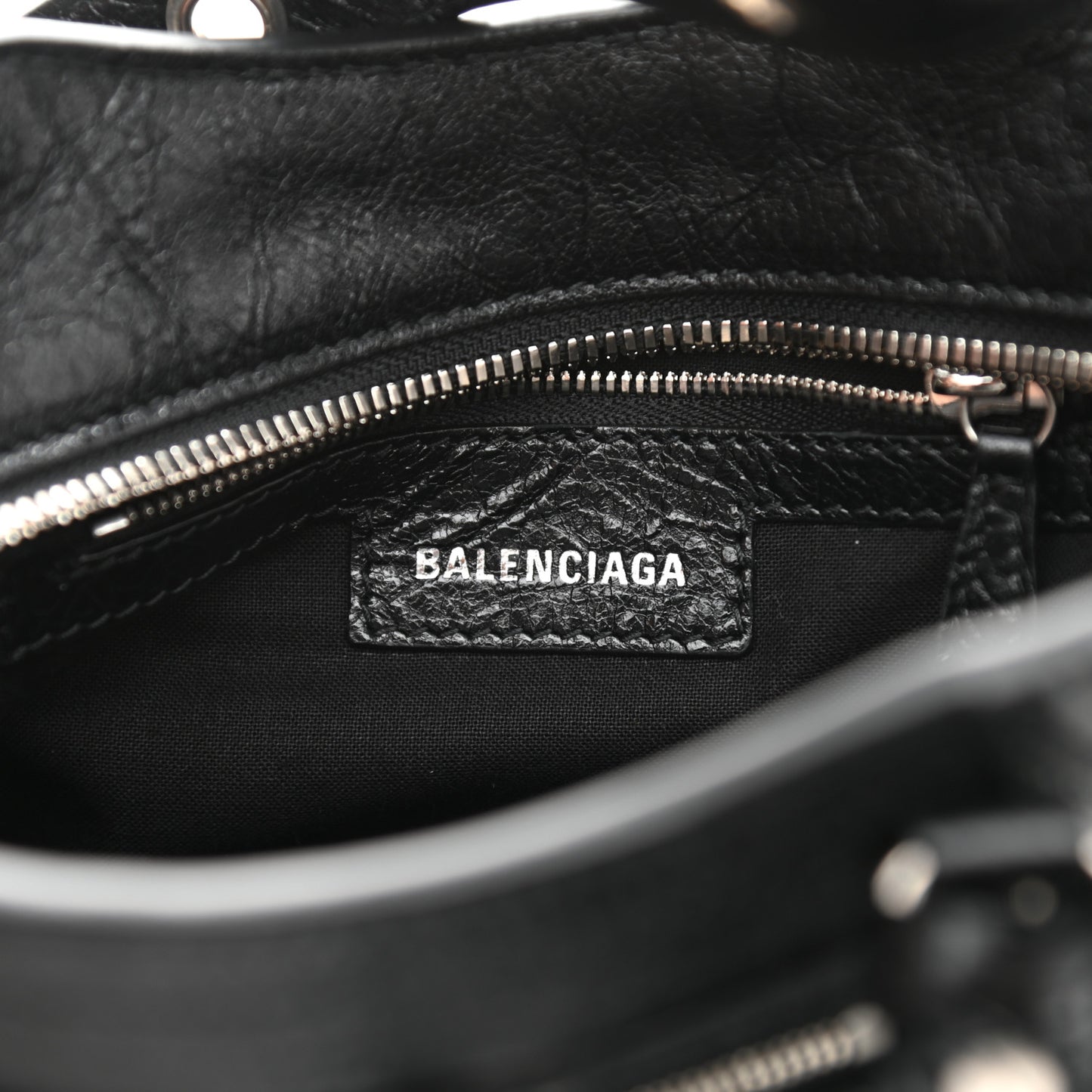 Agneau Arena Neo Cagole Handbag XS Black