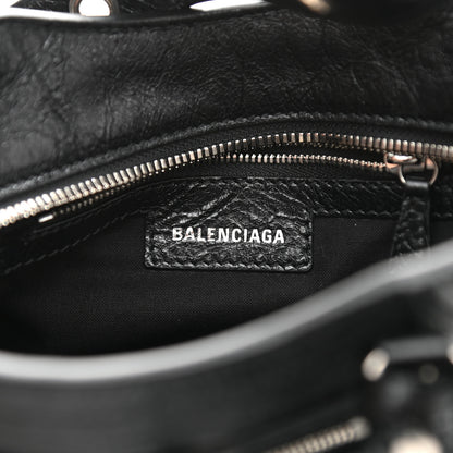 Balenciaga Agneau Arena Neo Cagole Handbag XS Black 6 of 8