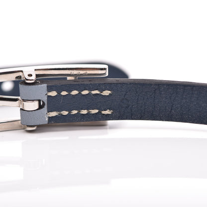 Hermes Swift Behapi Double Tour Bracelet S Bleu Lin 8 of 9