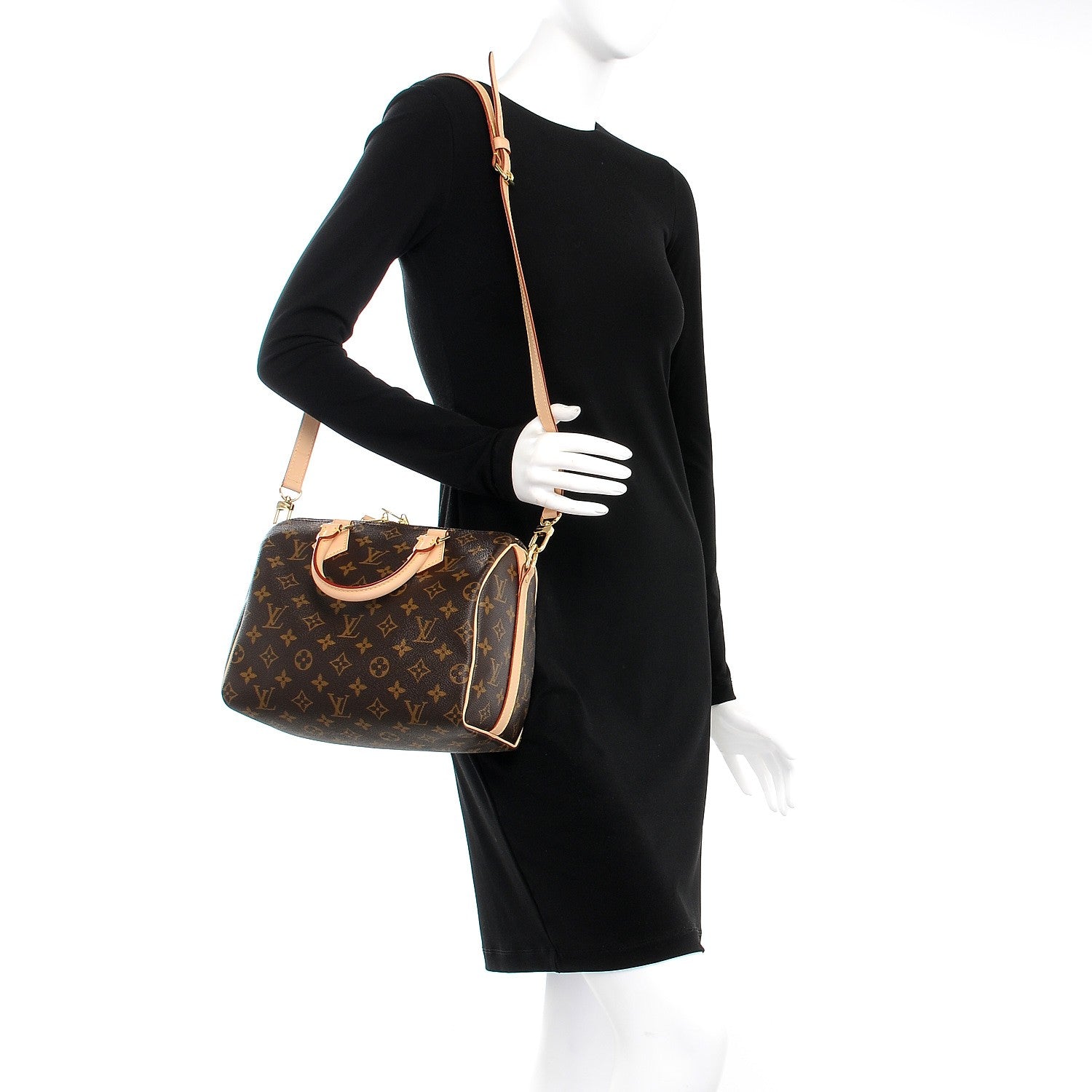 Louis Vuitton Monogram Speedy Bandouliere 25 2 of 9