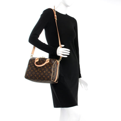 Louis Vuitton Monogram Speedy Bandouliere 25 2 of 9