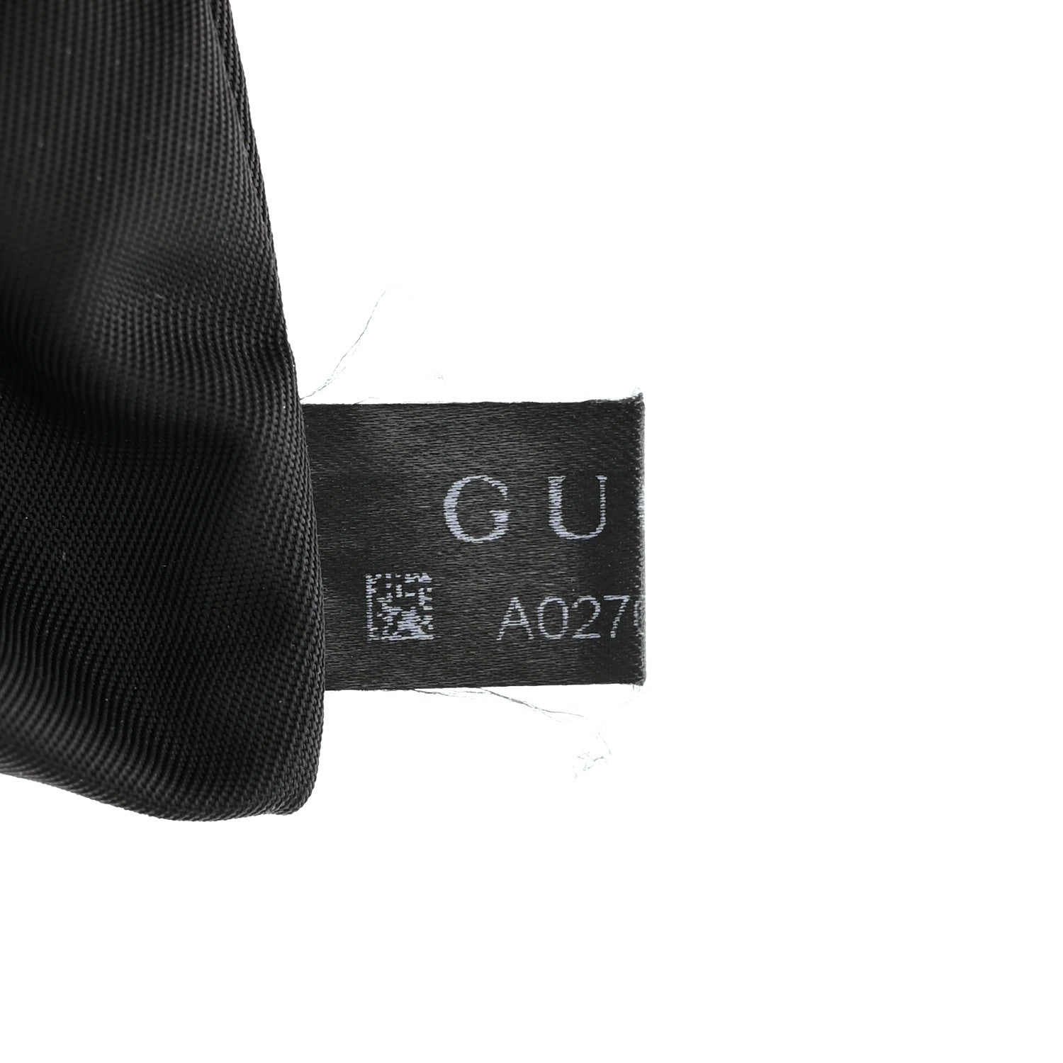 Gucci Nylon Monogram Dollar Calfskin Small Flat Messenger Bag Black 8 of 11