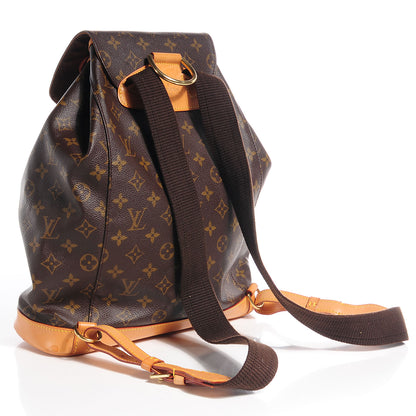 Louis Vuitton Monogram Montsouris GM Backpack 3 of 10