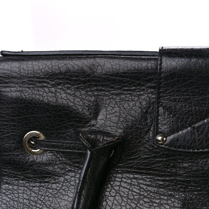 Jimmy Choo Grainy Calfskin Rosalie Satchel Black 13 of 13