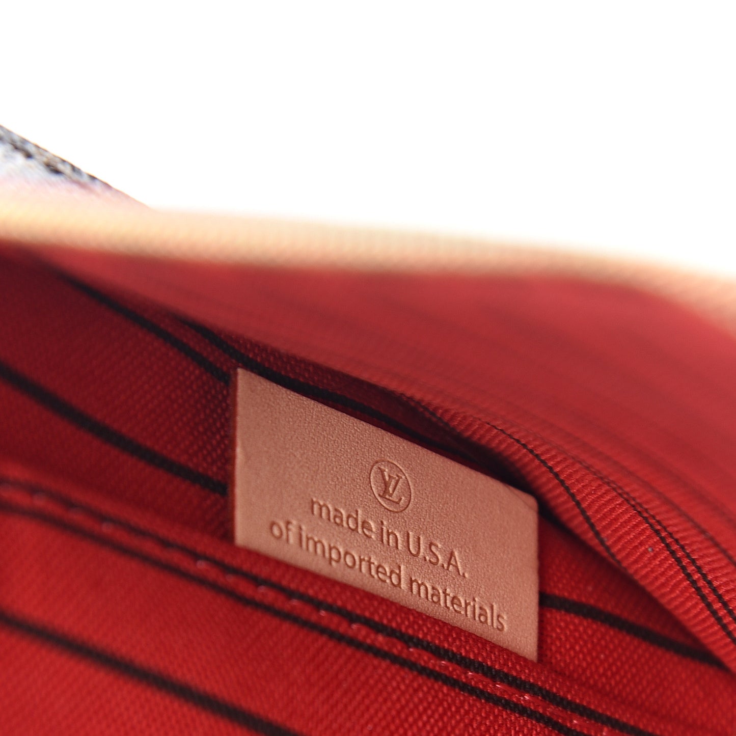 Monogram Neverfull MM GM Pochette Cherry