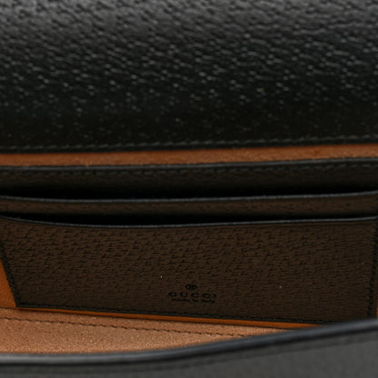 Gucci Calfskin Horsebit 1955 Shoulder Bag Black 6 of 9