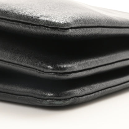 Celine Lambskin Small Trio Crossbody Bag Black 11 of 11