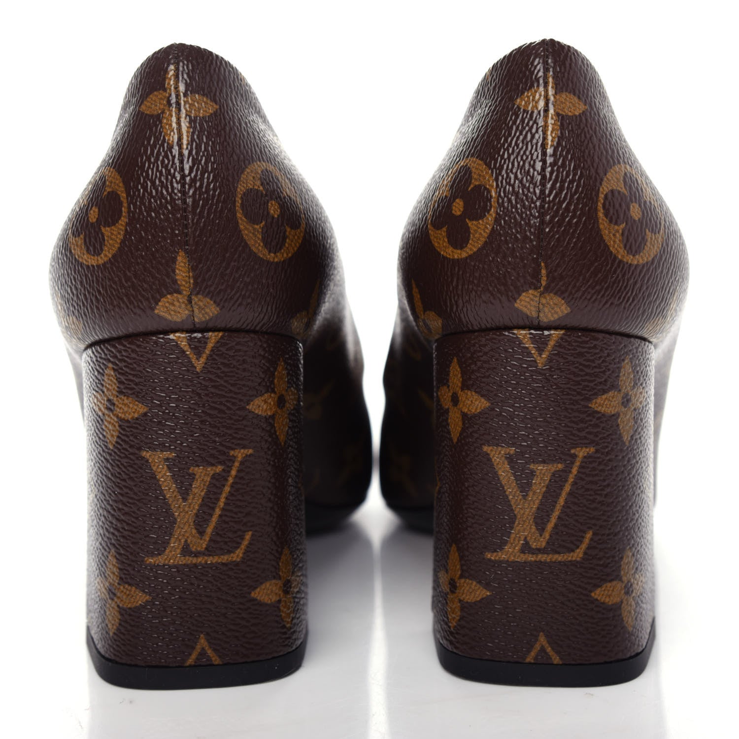 Louis Vuitton Monogram Madeleine Pumps 37 7 of 10