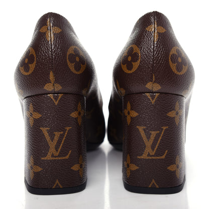 Louis Vuitton Monogram Madeleine Pumps 37 7 of 10
