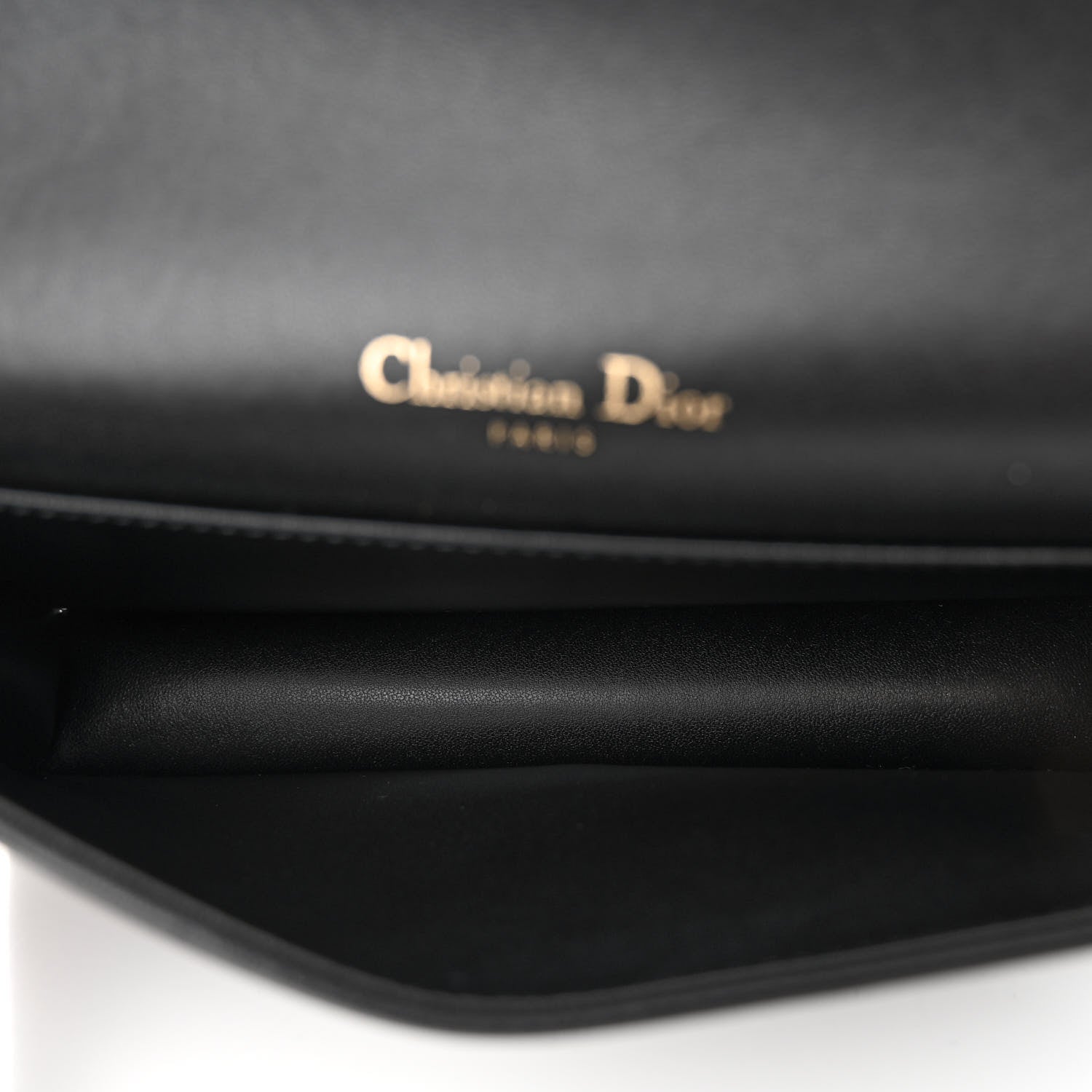 Christian Dior Lambskin Cannage Lady Dior Pouch Black 6 of 10
