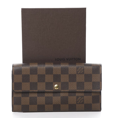 Louis Vuitton Damier Ebene Sarah Wallet 8 of 8