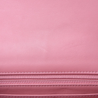 Chanel Lambskin Quilted Mini Rectangular Flap Pink 13 of 13