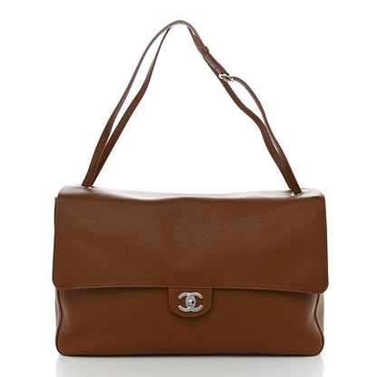 Chanel Grained Calfskin Souplissimo Maxi Flap Camel 1 of 11