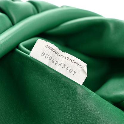 Bottega Veneta Smooth Butter Calf The Pouch Oversized Clutch Racing Green 8 of 12