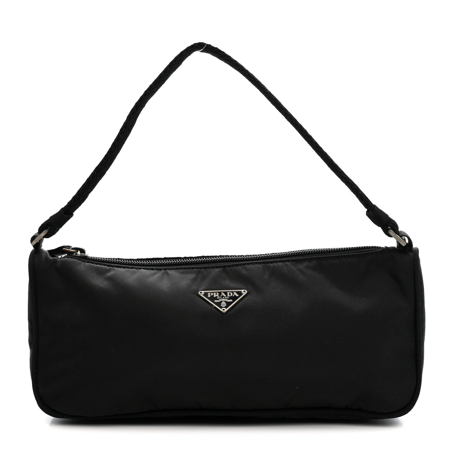 Tessuto Nylon Pochette Bag Black