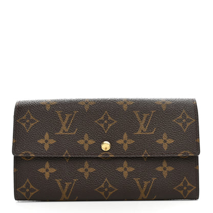 Louis Vuitton Monogram Sarah Wallet 1 of 9