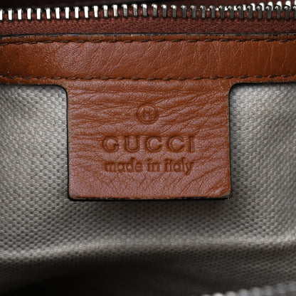 Gucci Monogram Vintage Web Medium Boston Tobacco 6 of 16