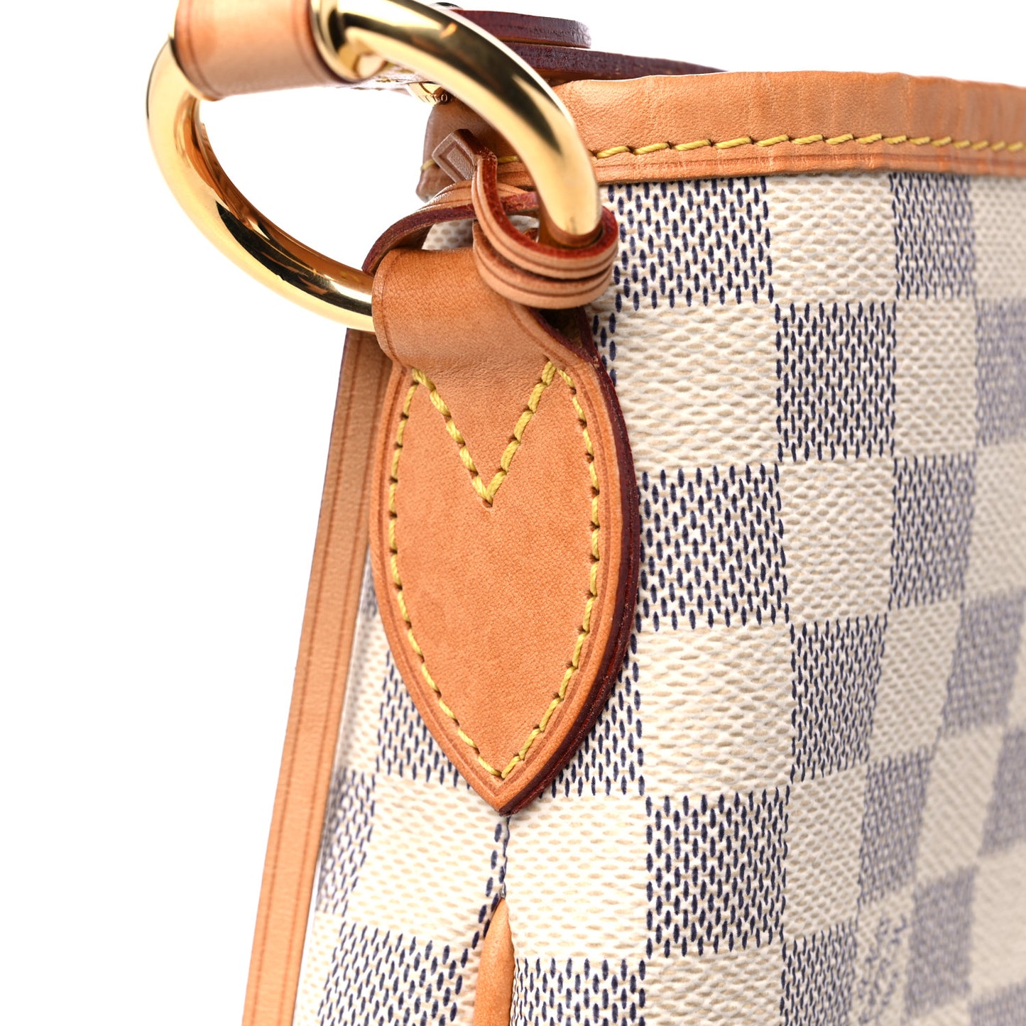 Damier Azur Delightful MM Rose Ballerine