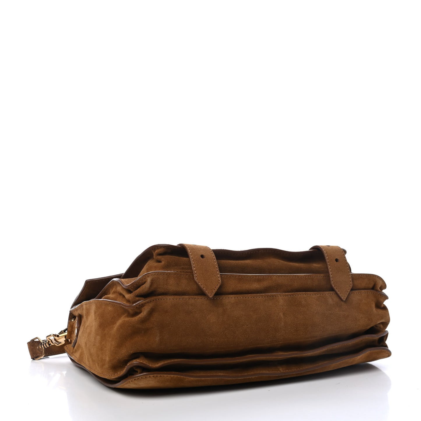 Suede Medium PS1 Satchel Tobacco