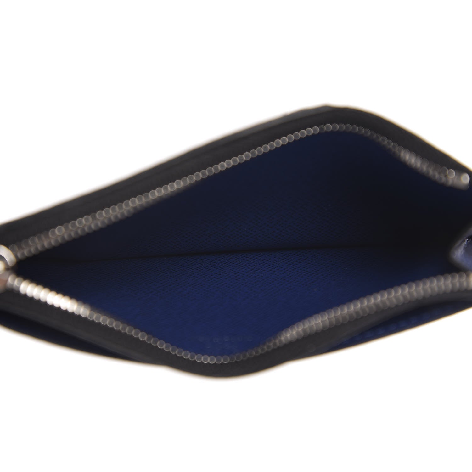 Louis Vuitton Monogram Taiga Coin Card Holder Cobalt 5 of 7