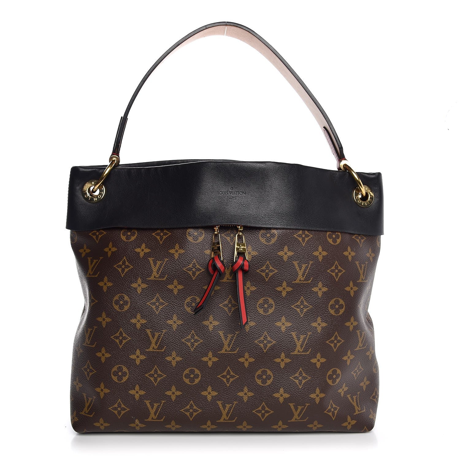Louis Vuitton Monogram Tuileries Hobo Black 1 of 11