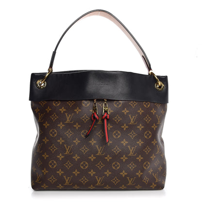 Louis Vuitton Monogram Tuileries Hobo Black 1 of 11