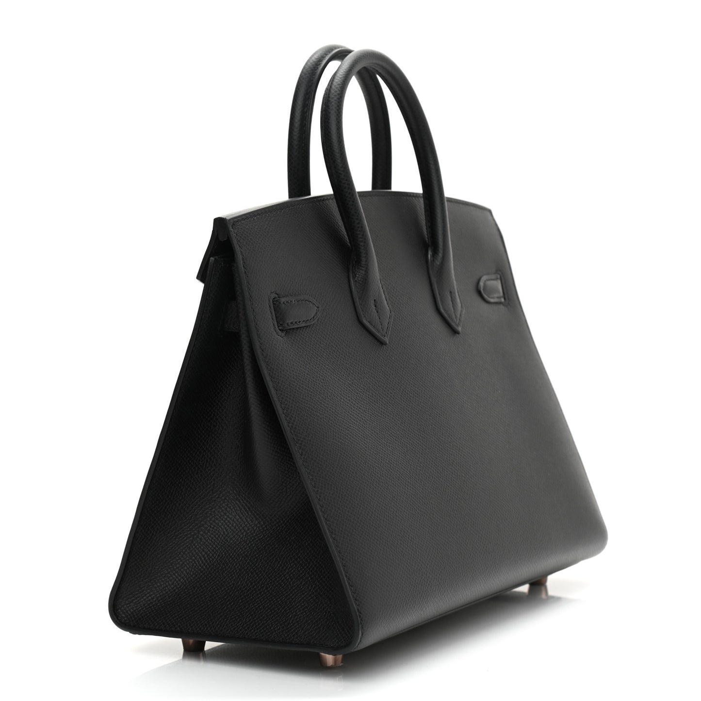 Epsom Birkin Sellier 25 Black