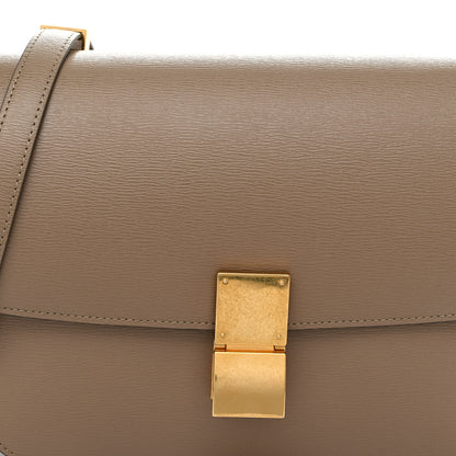 Celine Liege Calfskin Medium Classic Box Flap Bag Taupe 8 of 11