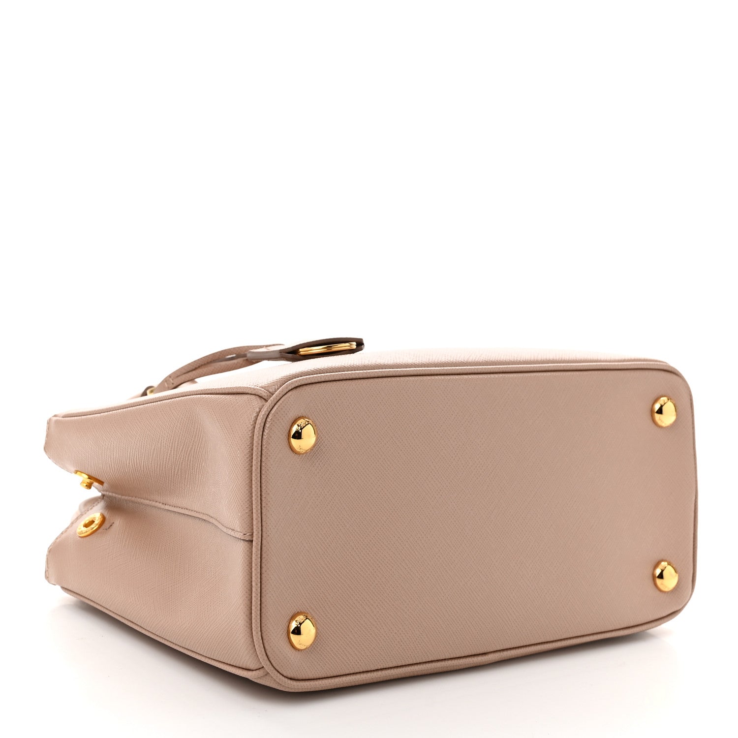 Prada Saffiano Mini Galleria Double Zip Tote Cammeo 4 of 10