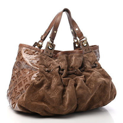 Louis Vuitton Suede Patent Monogram Irene Brown 4 of 10