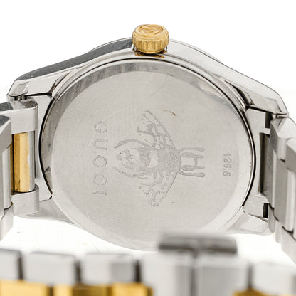 Gucci Stainless Steel Diamond 27mm G-Timeless Two Tone Cat Quartz Watch 4 of 4