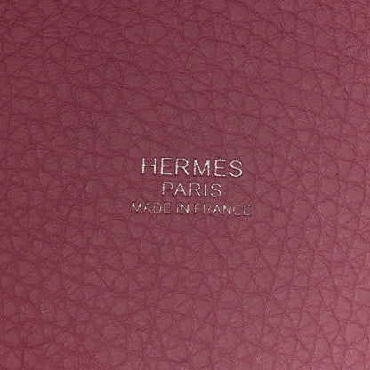 Hermes Taurillon Clemence Picotin Lock 18 PM Mauve Sylvestre 6 of 10