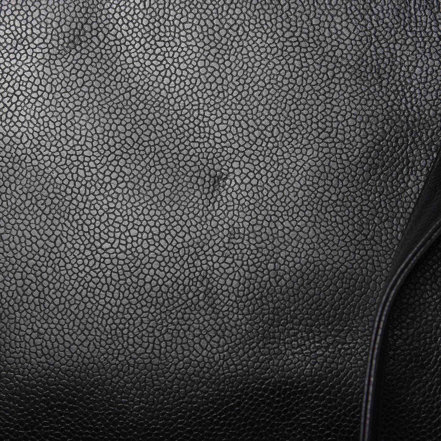 Caviar CC Shoulder Bag Black