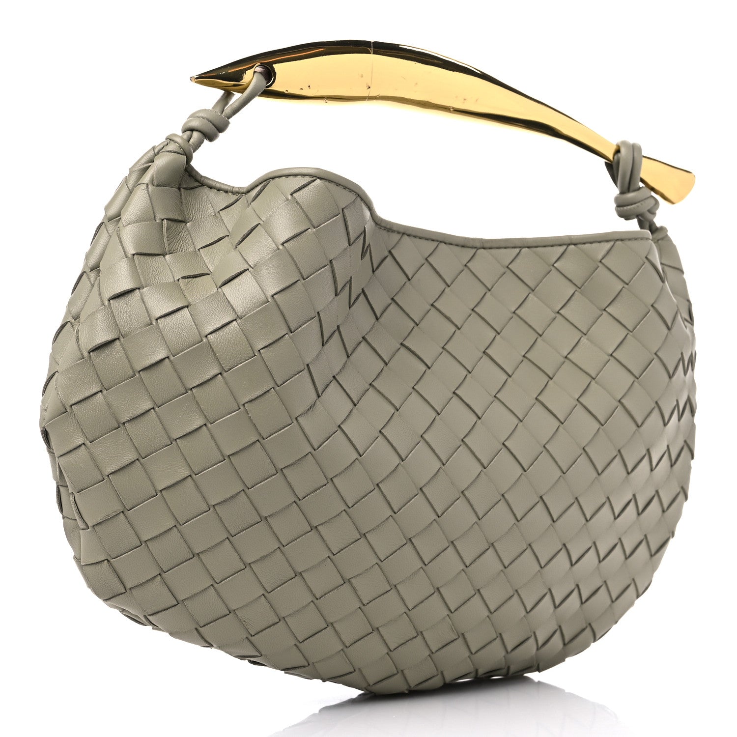 Bottega Veneta Nappa Intrecciato Sardine Bag Travertine 3 of 9