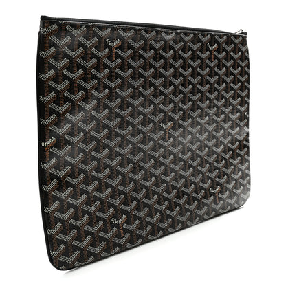 Goyard Goyardine Senat Pochette GM Black 3 of 9