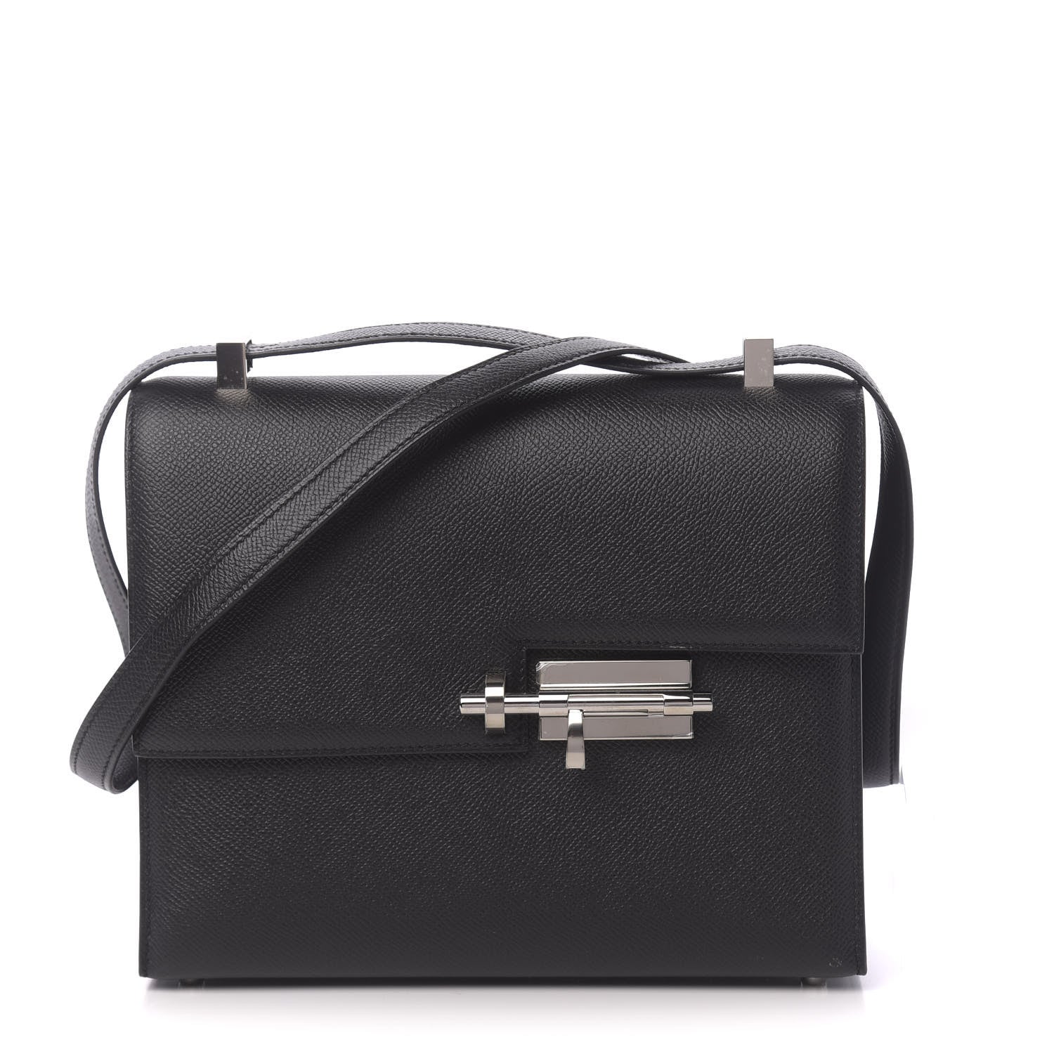 Hermes Epsom Verrou 21 Black 1 of 10