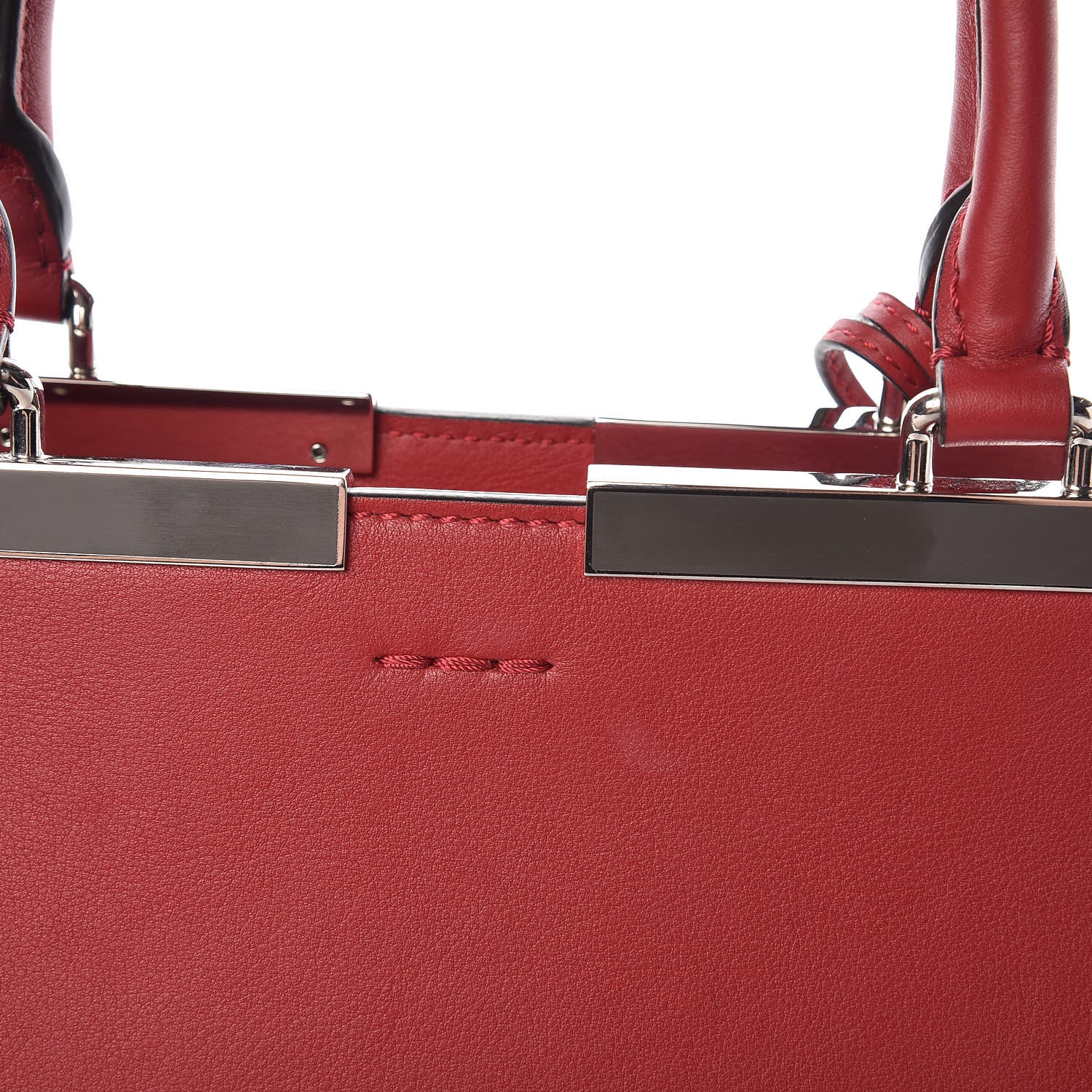 Fendi Vitello Dolce Petite 3Jours Tote Ribes 10 of 10