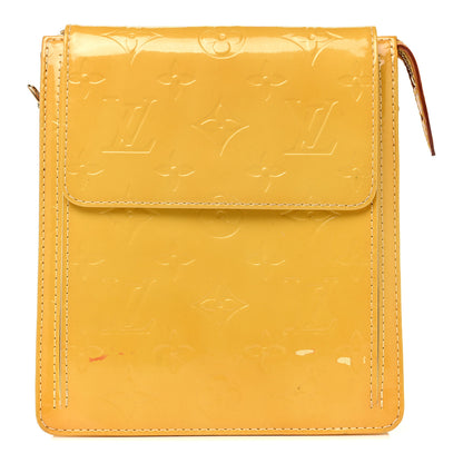 Louis Vuitton Vernis Mott Yellow 1 of 12