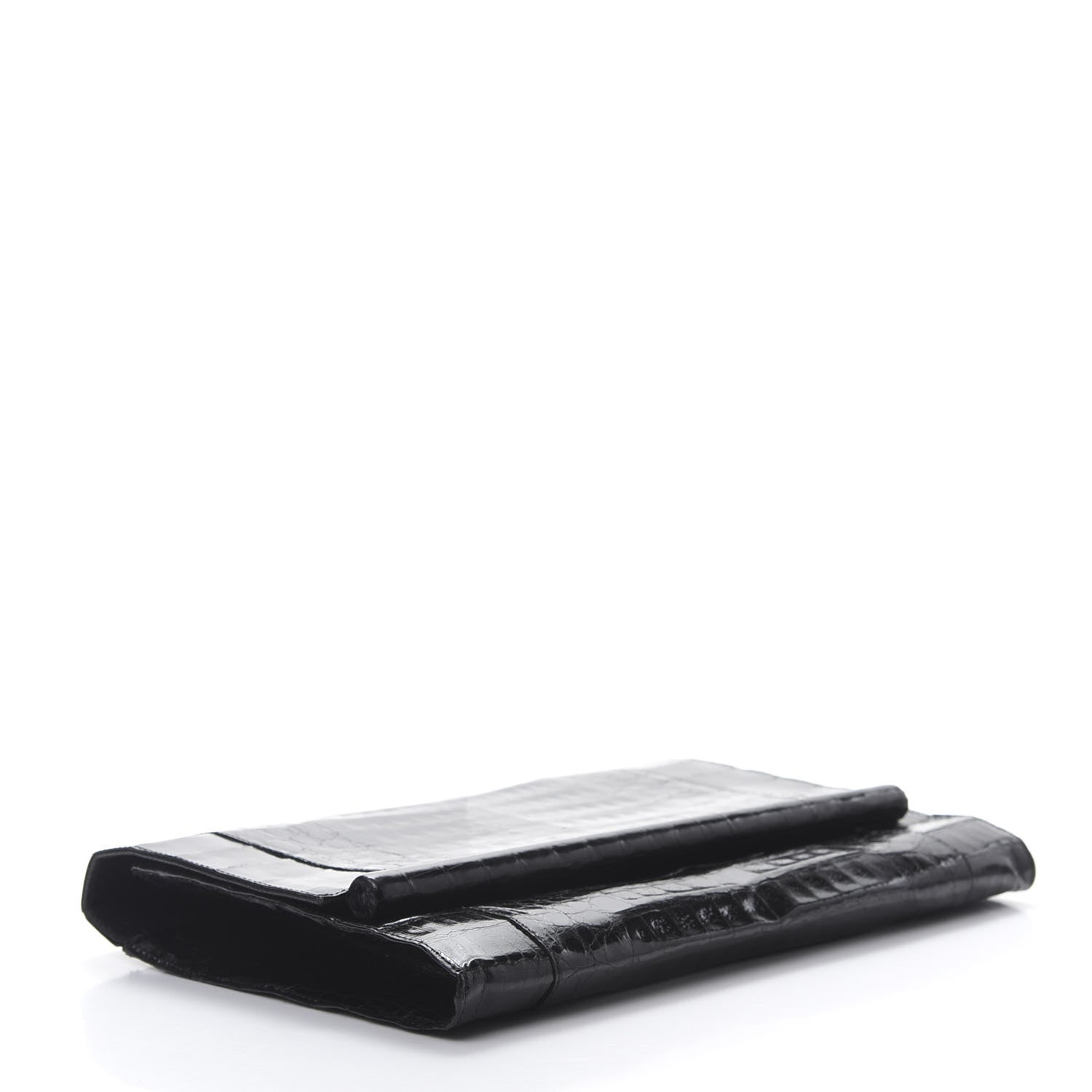 Nancy Gonzalez Crocodile Bar Clutch Black 4 of 8