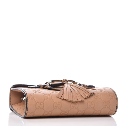 Gucci Guccissima Mini Emily Chain Shoulder Bag Camelia 4 of 8