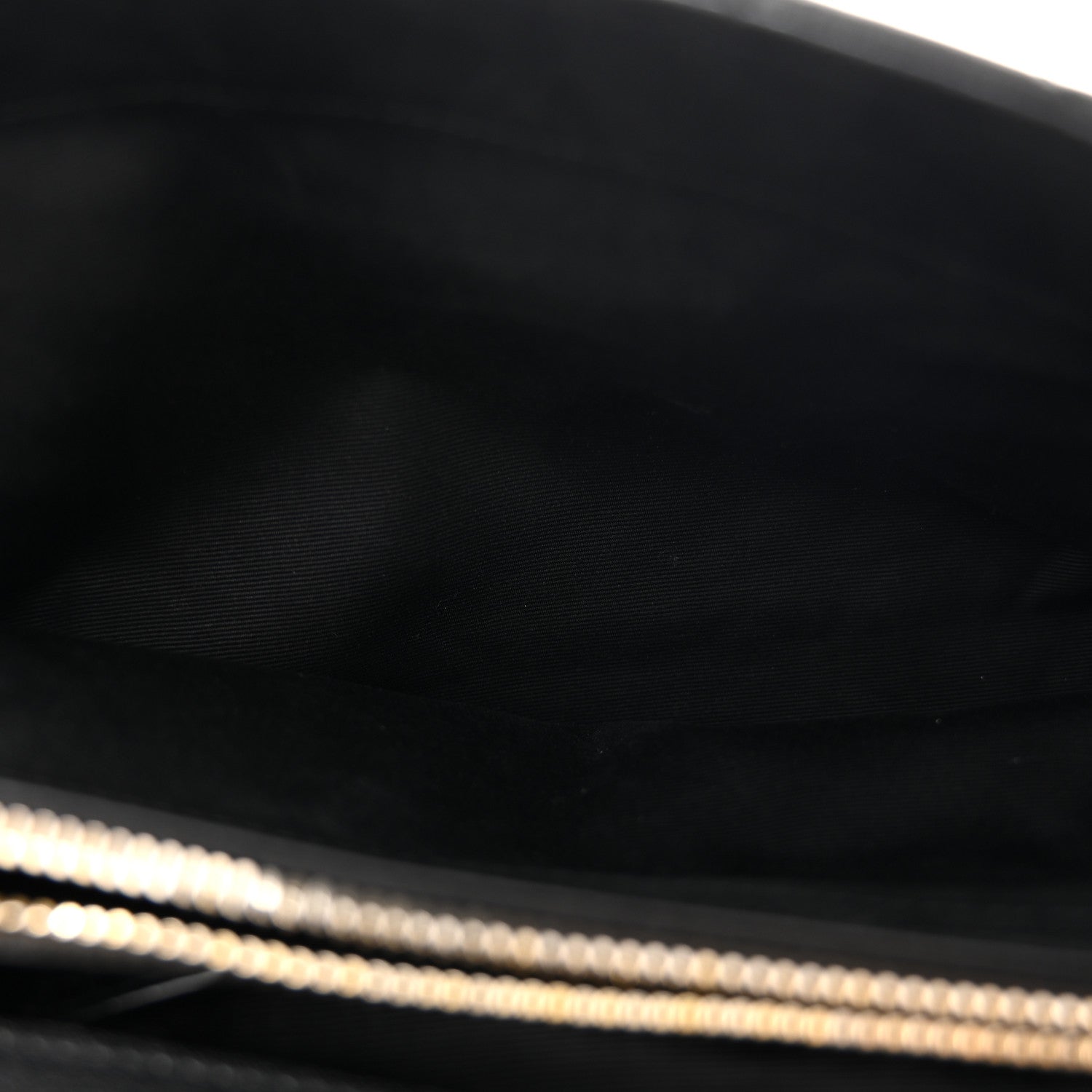 Saint Laurent Sheepskin Matelasse Chevron Monogram Medium College Bag Black 5 of 10